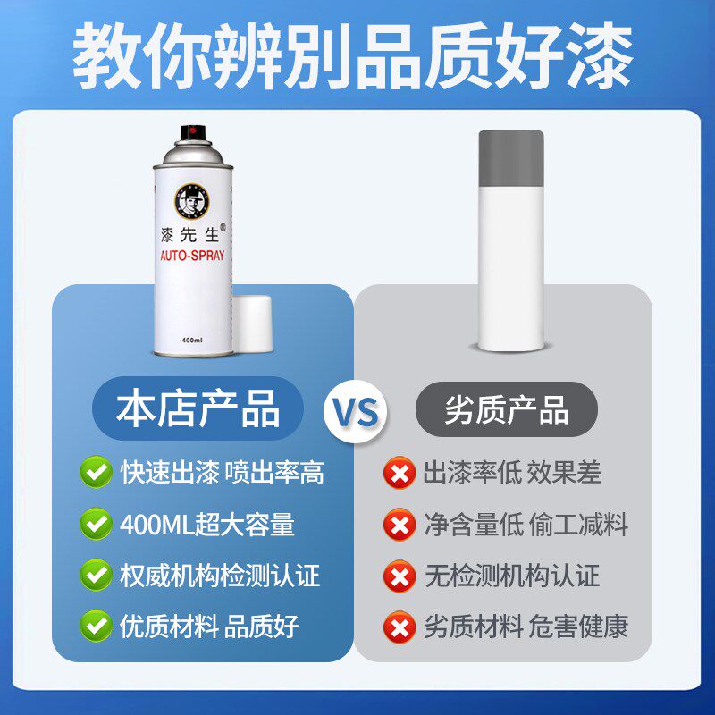 克莱因蓝色自喷漆家m具翻新电动车改色DIY喷漆金属防腐防锈网红色