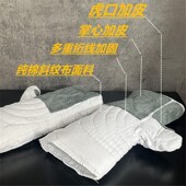 耐高温加厚隔热手套烤箱手闷子防烫烘焙工K业棉布手套劳保防护手