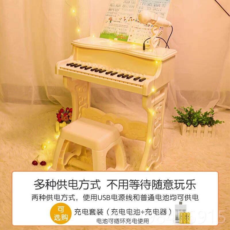 正品小儿童子琴乐器电玩具初学弹奏琴键钢琴3-6岁宝可宝4益智女孩