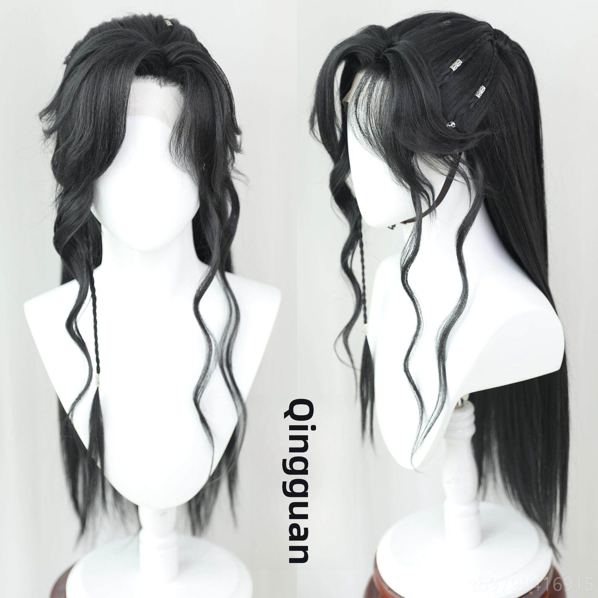 正品青湾汉代前花边C风os花城男古式假头发饰手钩整个小海洋贴片