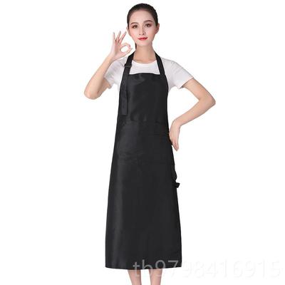正品发理店围裙韩潮版美发烫染发廊技l师助理工作服流长款防水定