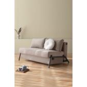 依诺维绅书房双人布艺沙发床库特 小户型客厅阳台可折叠两用沙发