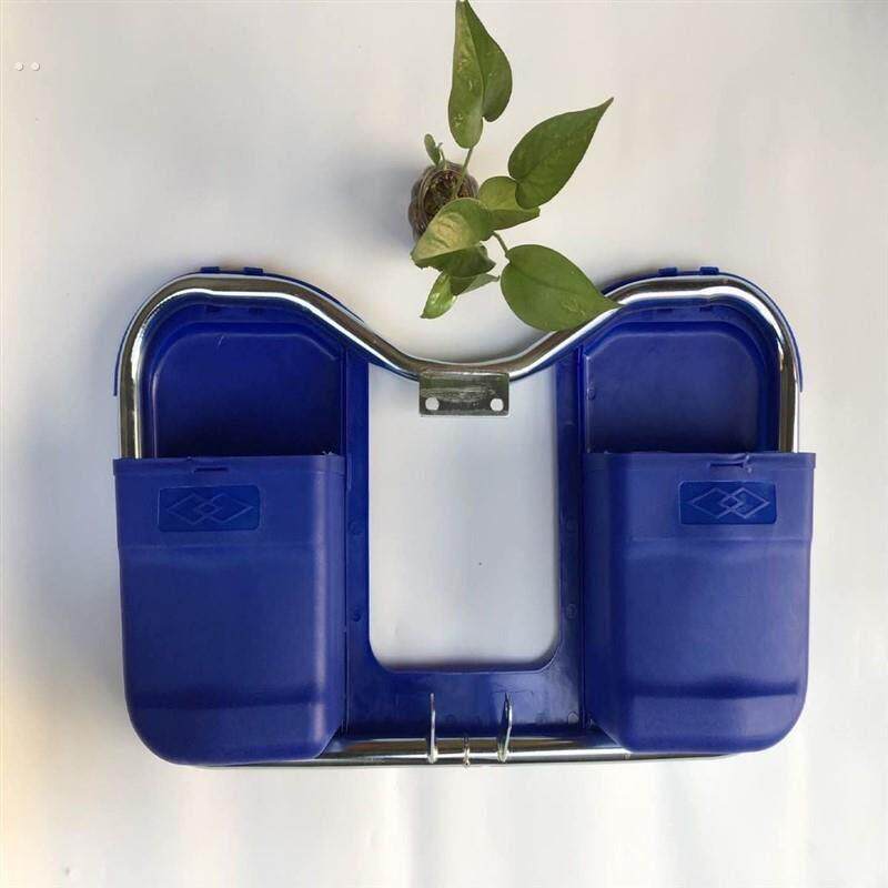 摩托车保险杠前护杠125男装带挡风板置物箱带盖子~~通用保险杠