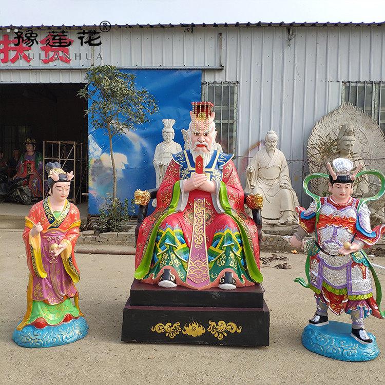 东海龙王神像龙王殿站班塑像小龙女像龙三太子巡海夜叉龟丞相神像