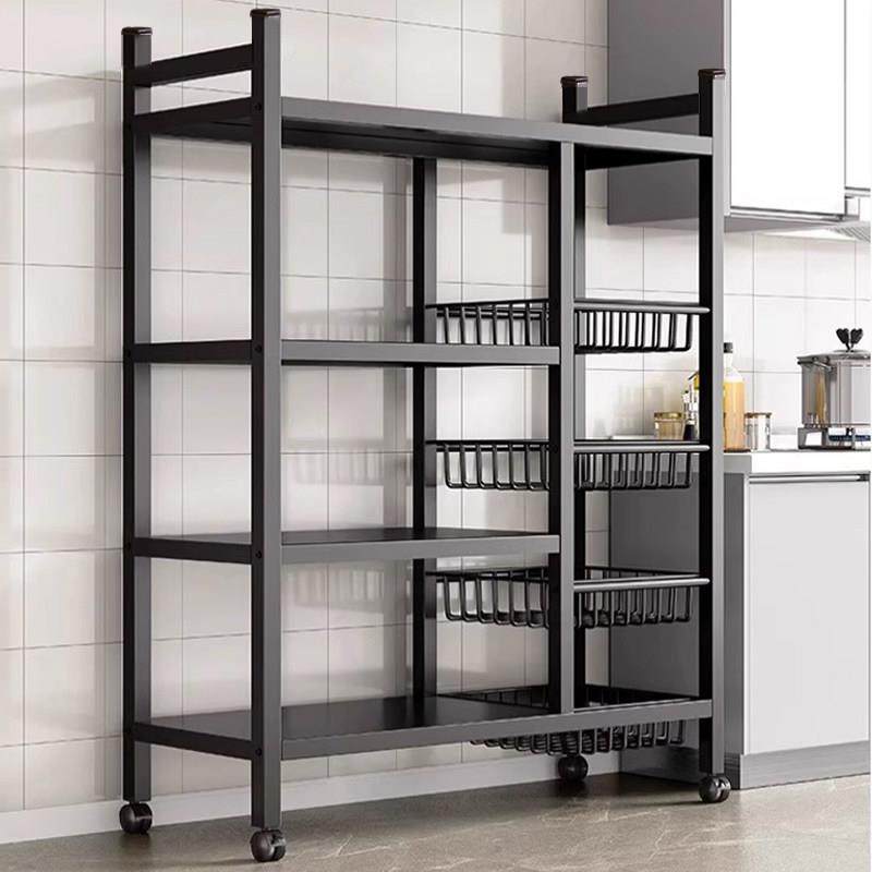 厨房置物架落地多层蔬菜收纳层架家用多功能杂物微波炉烤箱置物架,厨房/烹饪用具,微波炉置物架,淘宝优惠券,粉丝福利购,淘宝优惠卷