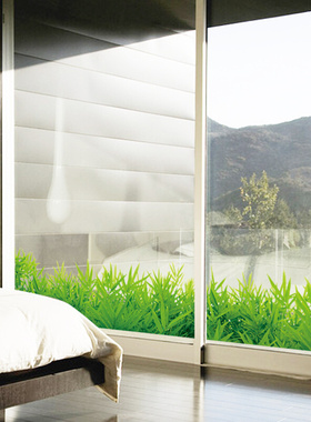 【厂家直销】绿草地踢脚线 玄关橱窗卧室客厅橱柜装饰墙贴SK7016