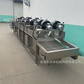 翻转式 果蔬清洗风干流水线 伟泽生产厂家现货供应 风干机