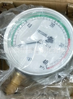 LBGU-PF3/8-100-27.4MPaX40MPa淀川计器压力表YODOGAWA充油耐振型