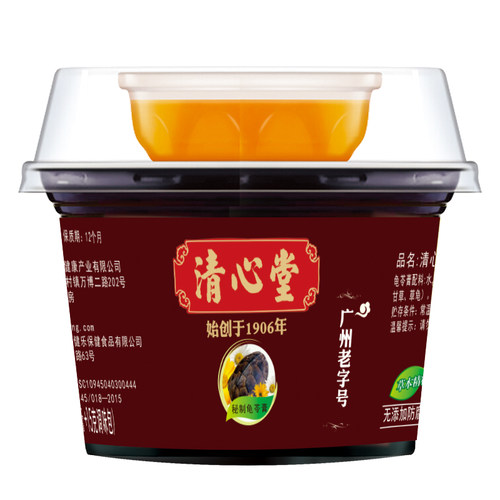 【非遗传承】清心堂甘草茯苓金银花本草秘制龟苓膏广东老字号