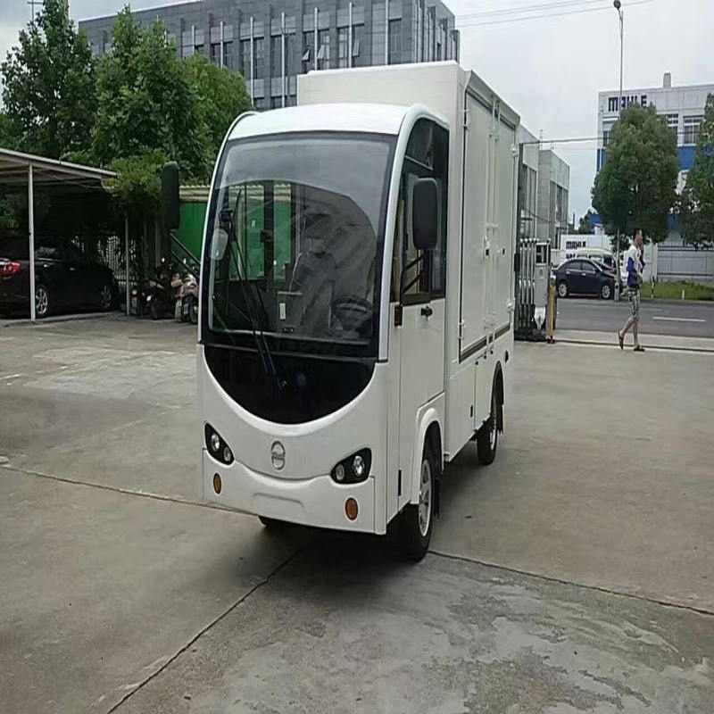 电动箱式货车|苏州厂家电动餐车|两吨箱式搬运车可做两排