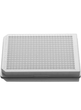 LABSELECT(甄选)11615 384孔细胞培养板,白色框,透明平底