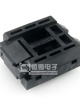 QFP128 PQFP128 TQFP128 IC进行烧写 测试 引脚间距0.5mm 测试座