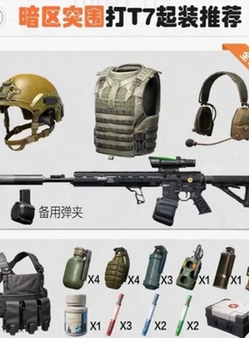 暗区突围代起装备护航同款T7全装热成像6套自选妹控电视台北山