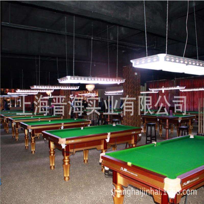 久斯台球桌 中式黑八球台JUS-M12 久斯桌球