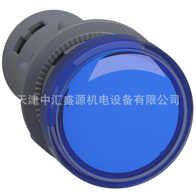 XA2EVB6LC蓝色指示灯24VAC/DC指示灯22mm圆形指示灯XA2EVB6LC