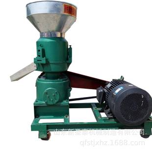 颗粒饲料机生产厂家大产量平模颗粒机现货直销饲料颗粒机视频