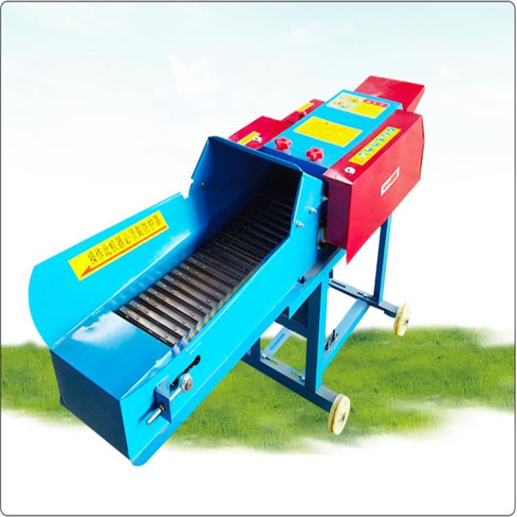 6.5吨卧式小型铡草机打稻草秸秆青储揉丝机养殖场牛场切碎机