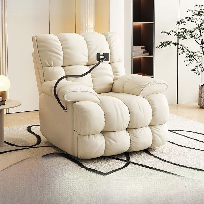 懒人沙发太空多功能单人懒人沙发客厅休闲摇椅电动云朵轻奢沙发椅