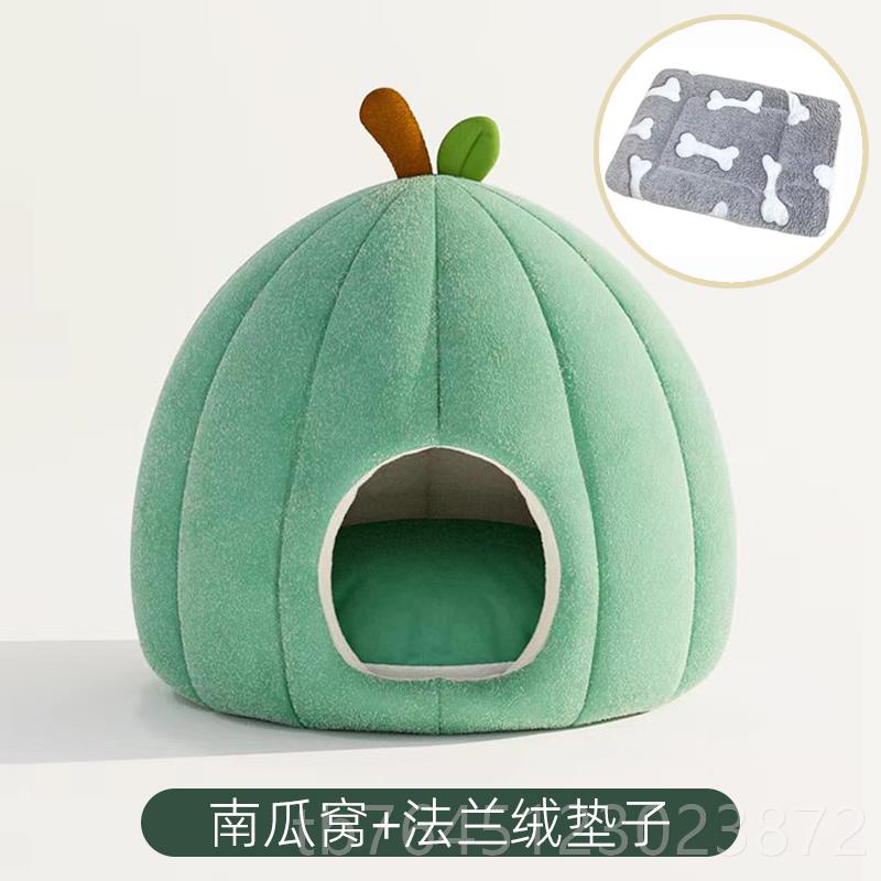 高档猫窝冬天保电热毯电加热猫屋子封闭式冬季咪恒温发半热猫窝用