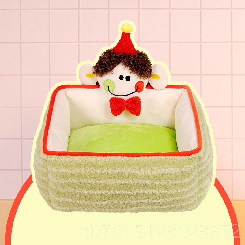 高档CUL呆毛家宠族大容量猫窝冬保暖通半封闭式物垫子季沙发用猫