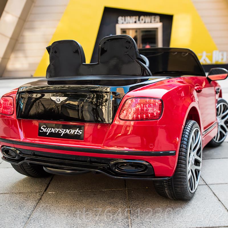 高档车宾利儿童电动汽宝车四轮宝玩具车可坐人小孩遥控儿小婴汽带