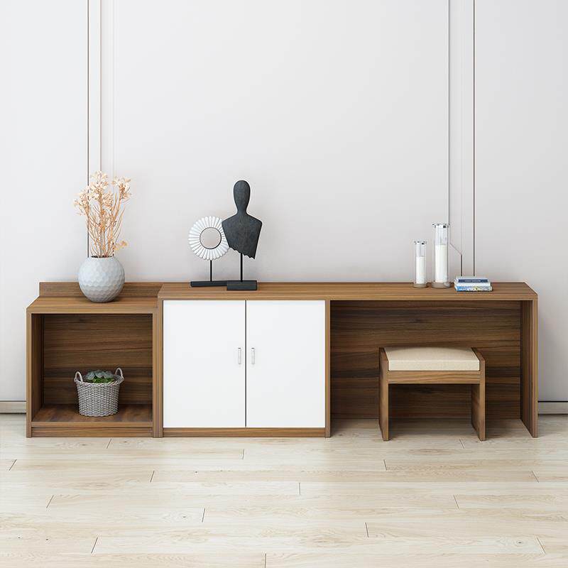 酒店电视柜桌组合单人间标准家具成套专用组合柜酒店客房箱包柜桌