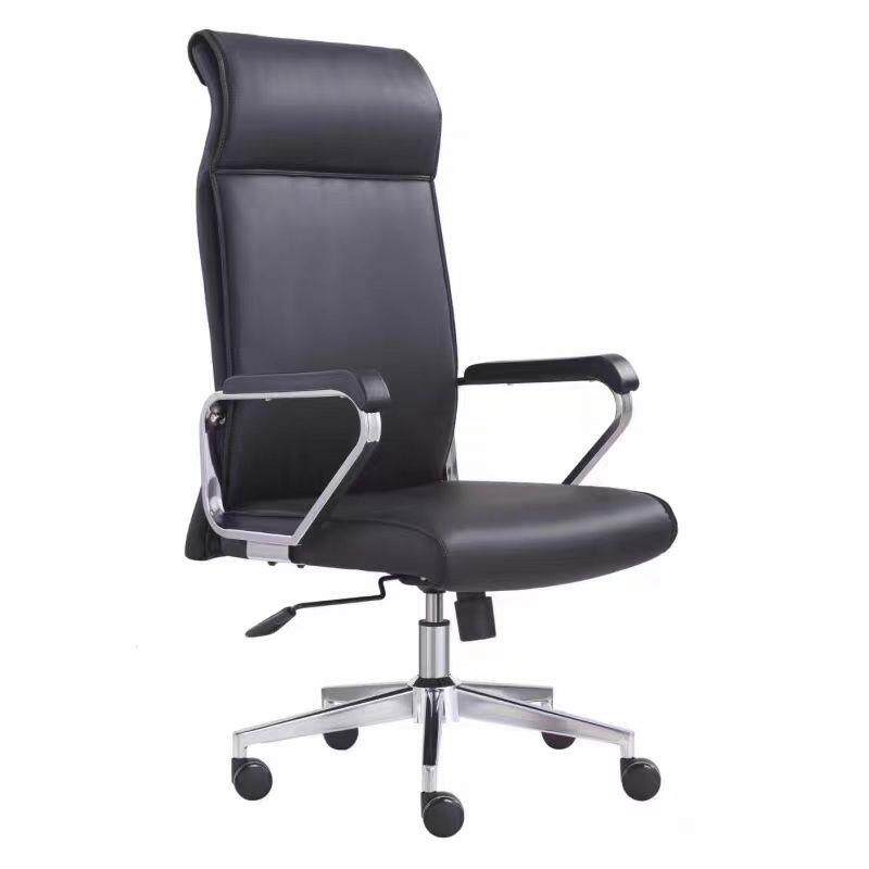人体工学椅皮质办公椅升降旋转椅西皮椅子会议椅工程款