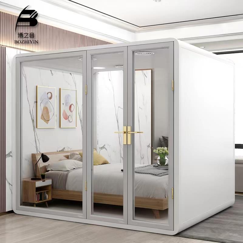 移动室内睡觉静音仓隔音睡眠仓睡眠舱睡眠隔音仓直播隔音房静音间