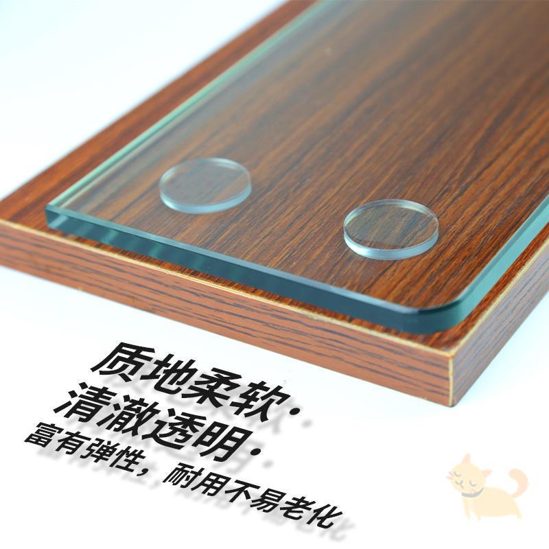 红木玻璃桌面防滑垫固定防滑垫茶几透明桌面垫片防滑贴防滑胶垫