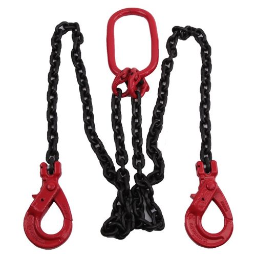 新行车吊索具吊具羊角自锁钩链条吊索吊钩品