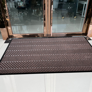 高端大气加厚耐磨大门入户门口地垫酒店餐厅进门除尘脚垫定制地毯