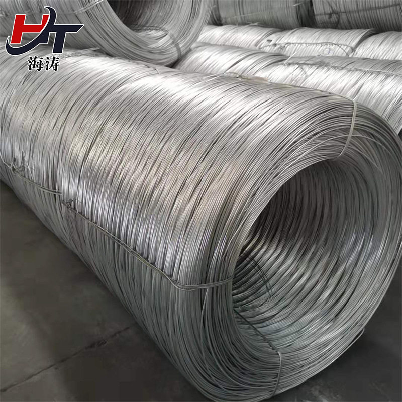 电镀锌铁丝6号热镀锌钢丝 8mm加粗冷拔铁丝 葡萄架蔬菜大棚架钢丝图片
