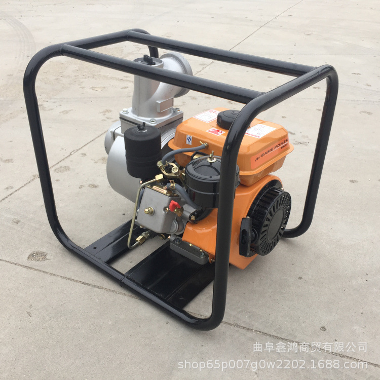 农业灌溉汽油自吸泵6寸 3寸小型可移动自吸泵 农田果园灌溉水泵