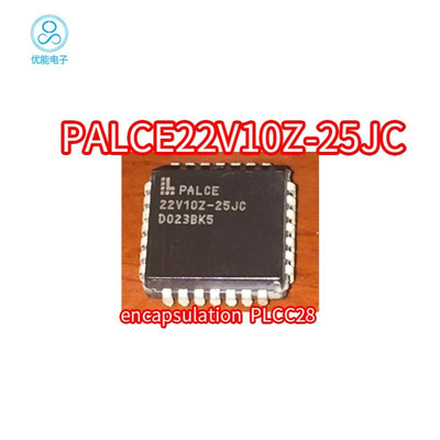 PALCE22V10Z-25JC 22V10Z-25JC 贴片 PLCC-28封装 PALCE22V10Z