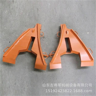 43KG轨复轨器铸钢材质报价 矿用人字形复轨器 矿车复位器