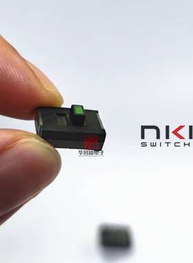 日本NKK SS12SDP2LF SS-12 超微型发光滑动开关 2档 绿色灯
