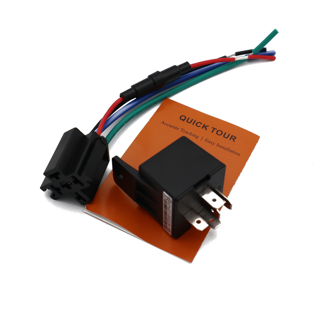 车载gps定位器 GPS Tracker 继电器外贸汽车定位防盗追踪器
