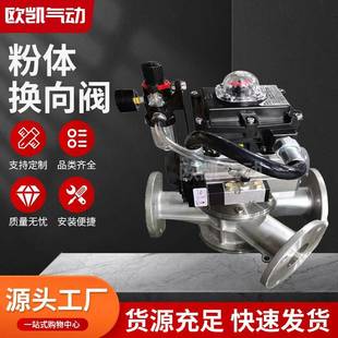 厂家供应粉体换向阀换向阀粉料换向器粉粒体颗粒物料换向阀