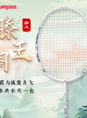 熏风滕王羽毛球拍国风系列碳素纤维薰风滕王阁序联名款初学者单拍