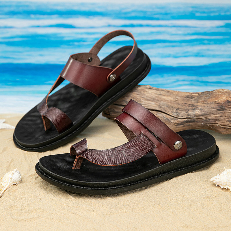 男士凉鞋夏季爆款软底舒适凉拖鞋防滑耐磨沙滩鞋男凉鞋,流行男鞋,洞洞鞋,淘宝优惠券,粉丝福利购,淘宝优惠卷