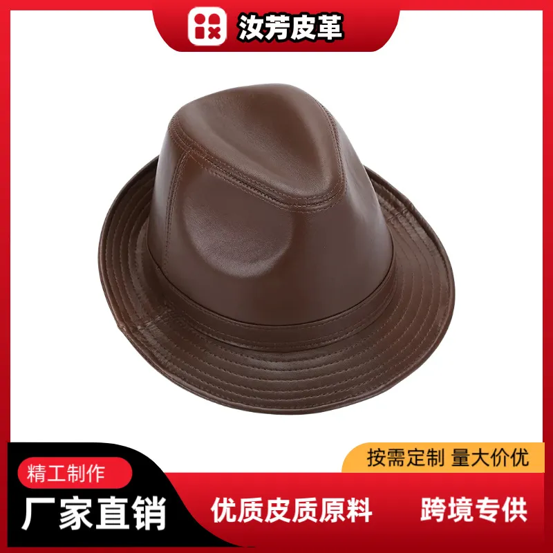 秋冬季男士真皮头层牛皮绅士礼帽中老年英伦礼帽爵士帽情侣出差帽,服饰配件/皮带/帽子/围巾,二件套,淘宝优惠券,粉丝福利购,淘宝优惠卷