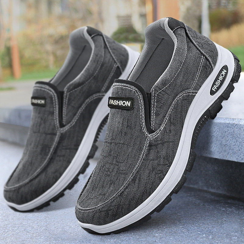 鞋子男新款水洗帆布鞋男鞋夏季休闲鞋透气不臭脚老北京布鞋男装鞋