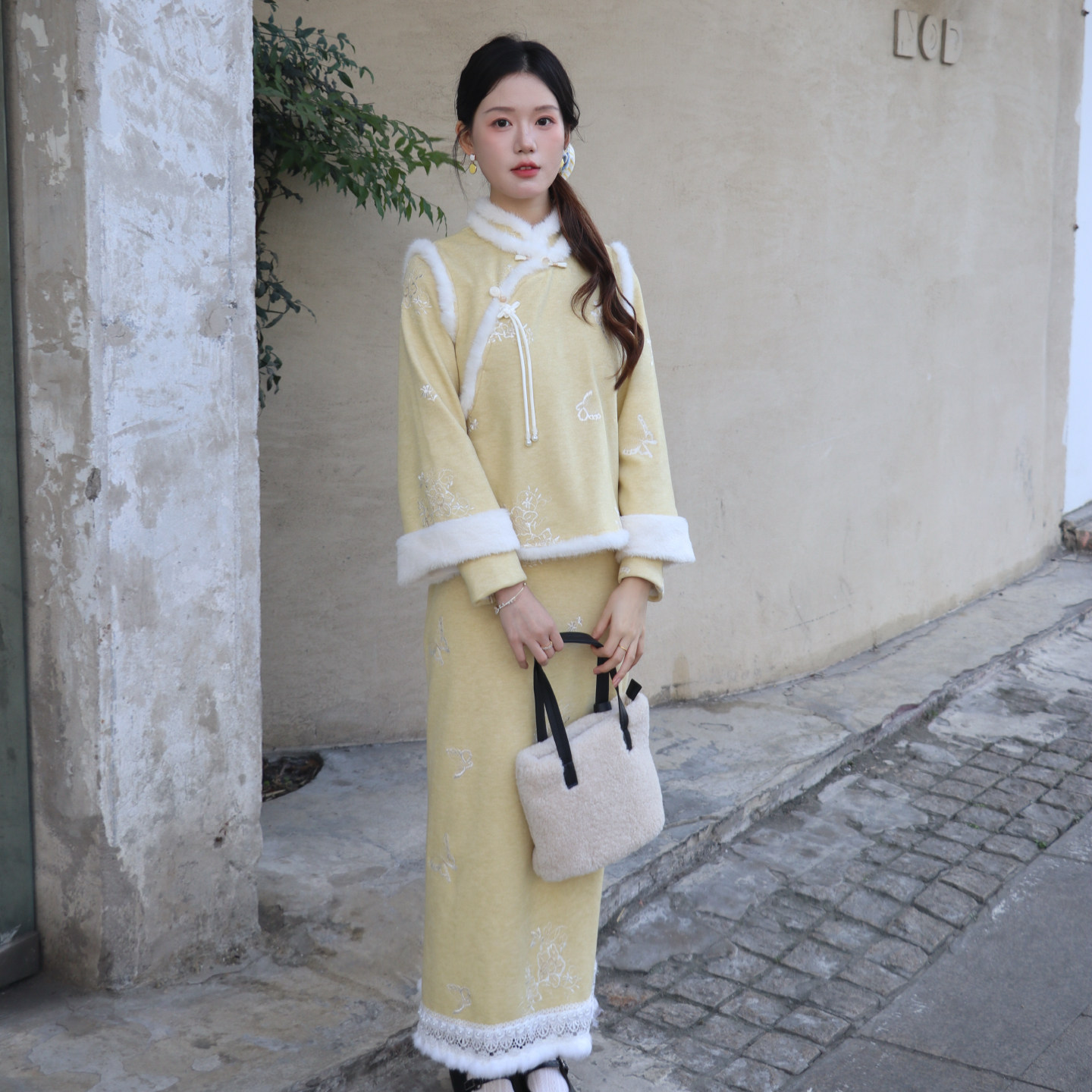 改良旗袍国风年轻款少女气质优雅