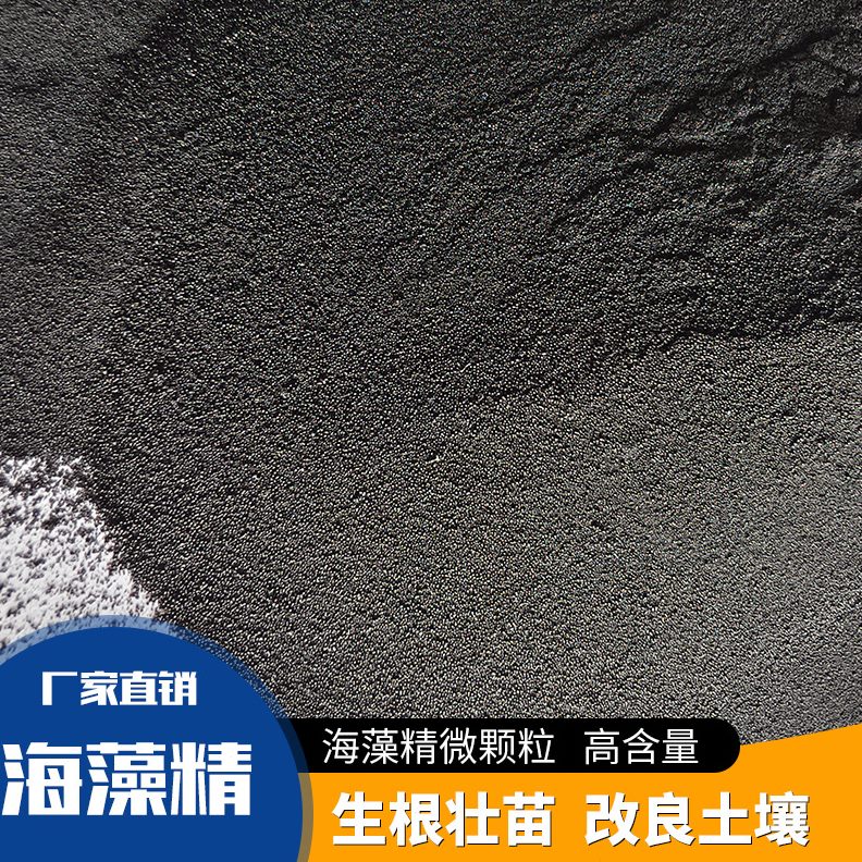 厂家直销微海藻精水溶冲施提质产微海藻精海藻酸