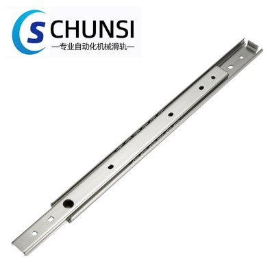 现货供应SRY2750轻载型27系列二节式钢制滑轨IDA71米思米同款