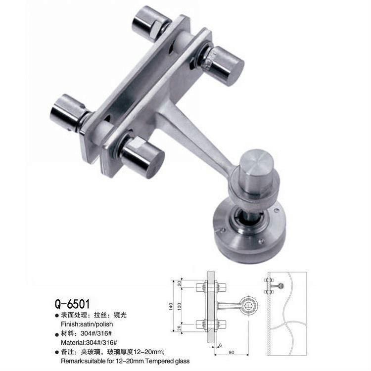 304不锈钢玻璃爪件连接件 幕墙配件安全固定件 佛山厂家直供批发