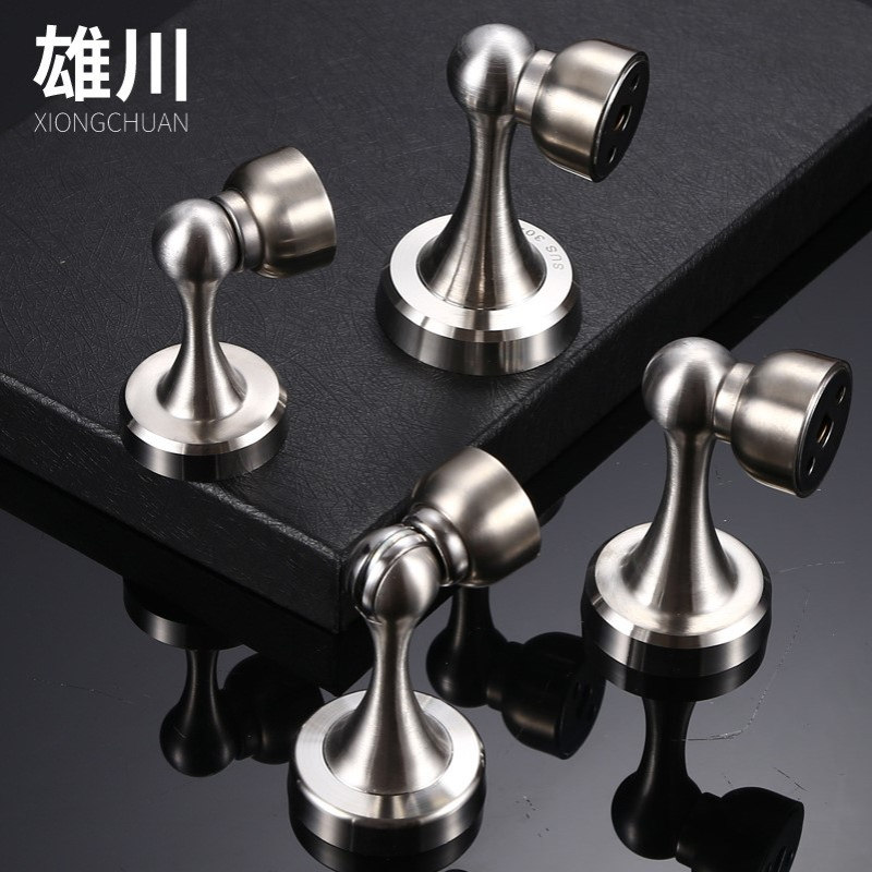 正宗304不锈钢强磁吸力门吸房门木门门碰门阻器门顶门挡门窗五金