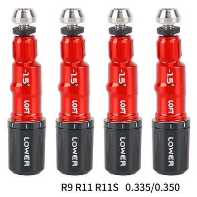 新高尔夫球杆套管红色R9 R11 R11s 木杆球道木调度连接器golf配件
