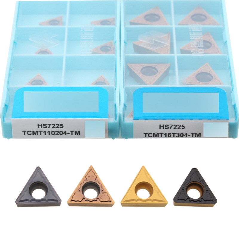 三角形内孔车刀片TCMT110204/16T304 钢件不锈钢通用刀粒