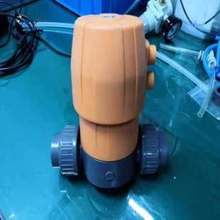 气动隔膜阀 PVC 油令式 PTFE 双作用 EPDM